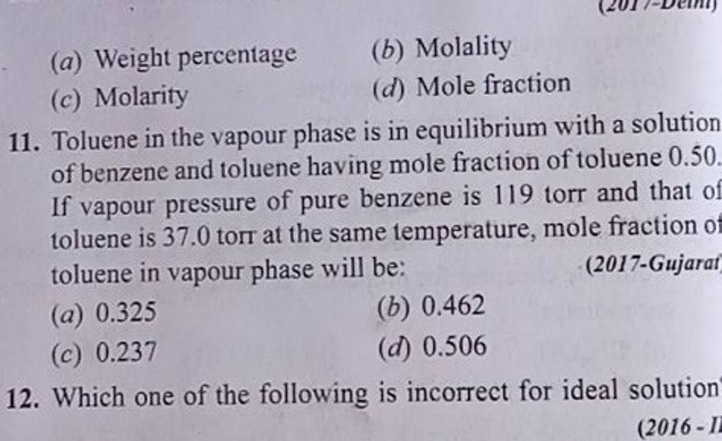 At Critical Temperature,pressure and volume . The compressibility Factor  (Z) Is