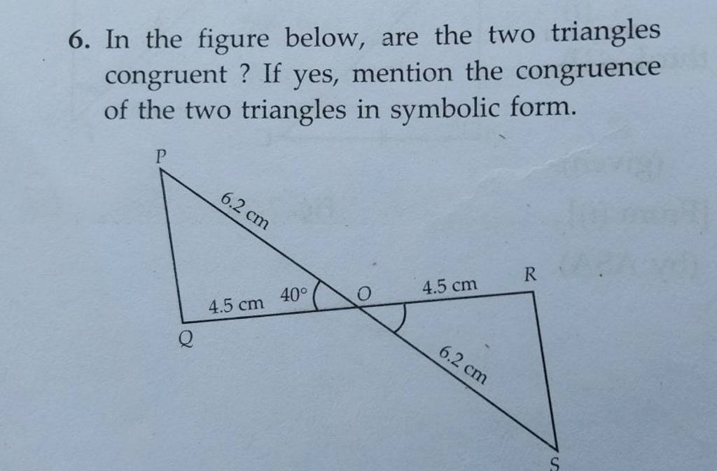The triangles in the figure below are similar. image