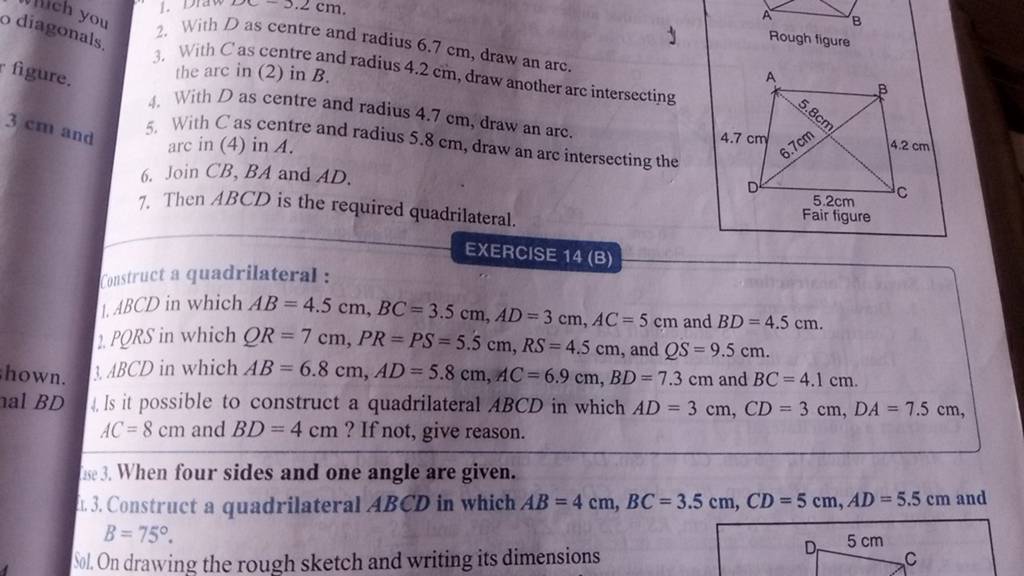 2-with-d-as-centre-and-radius-6-7-cm-draw-an-arc-3-with-c-as-centre-a