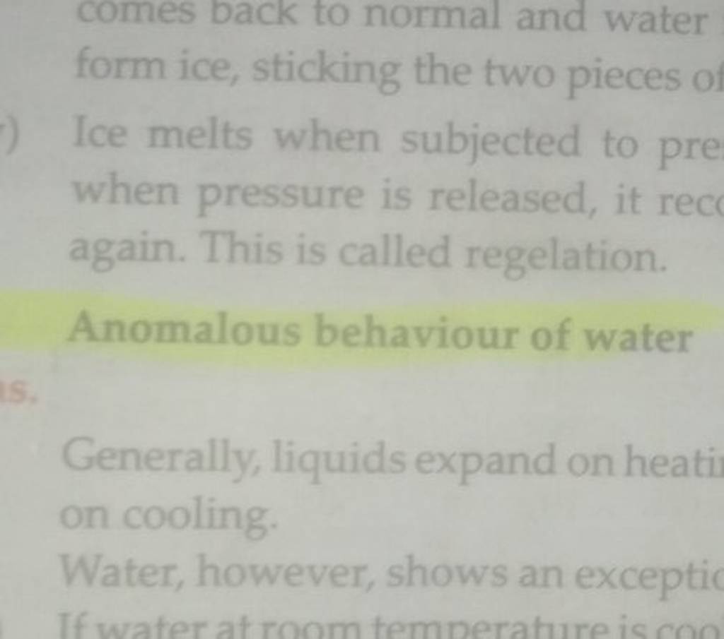 form ice, sticking the two pieces of Filo