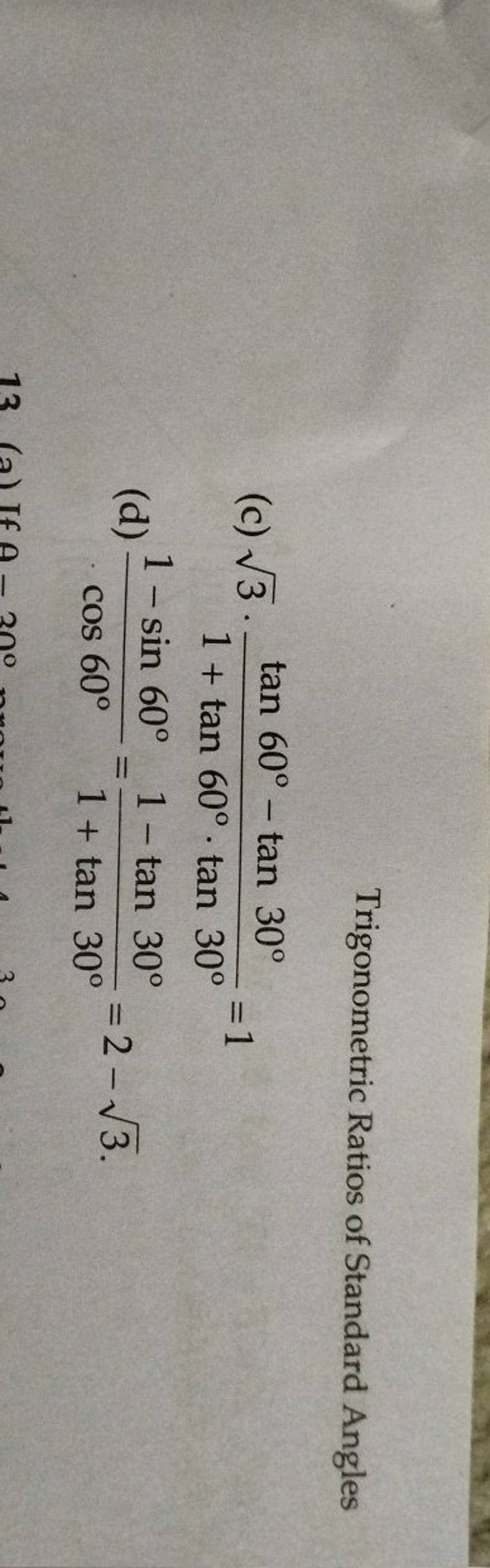 trigonometric-ratios-of-standard-angles-c-3-1-tan60-tan30-tan60-tan3