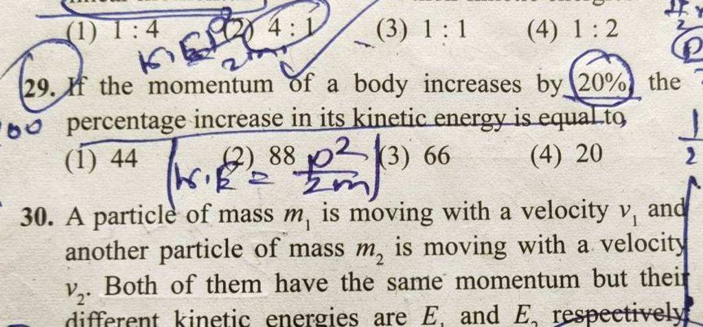 29-if-the-momentum-of-a-body-increases-by-20-the-00-percentage-increase