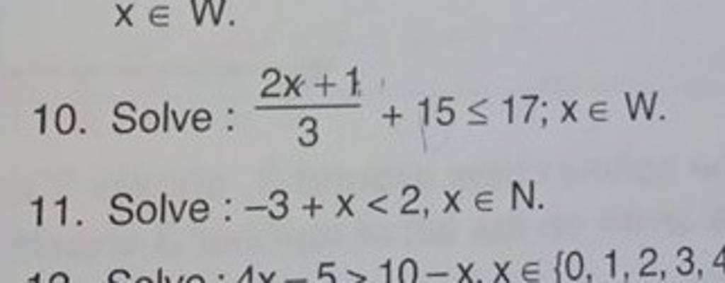 10 Solve 32x 1 15 17 x W 11 Solve 3 x 10-solve-32x-1-15-17-x-w-11-solve-3-x