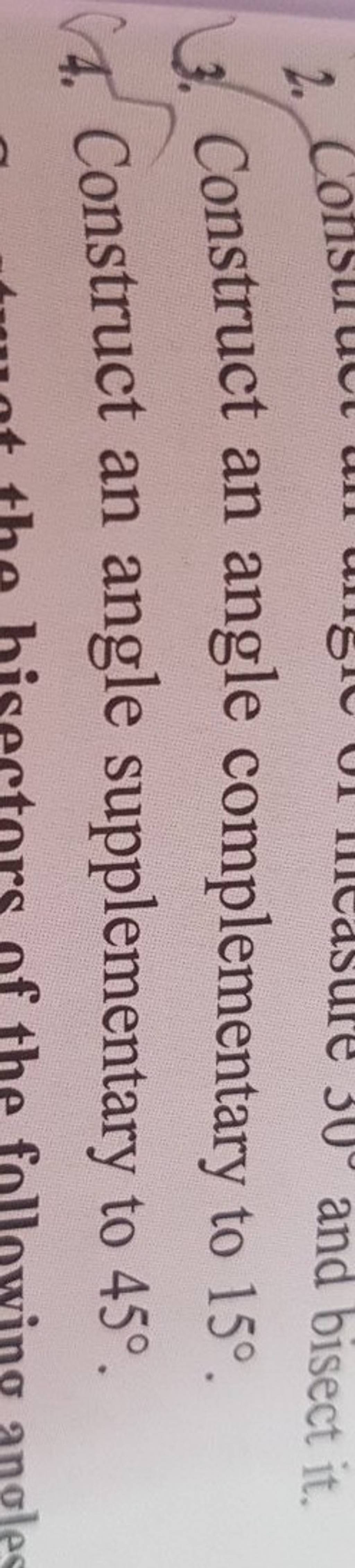 3-construct-an-angle-complementary-to-15-n-4-construct-an-angle-supplem