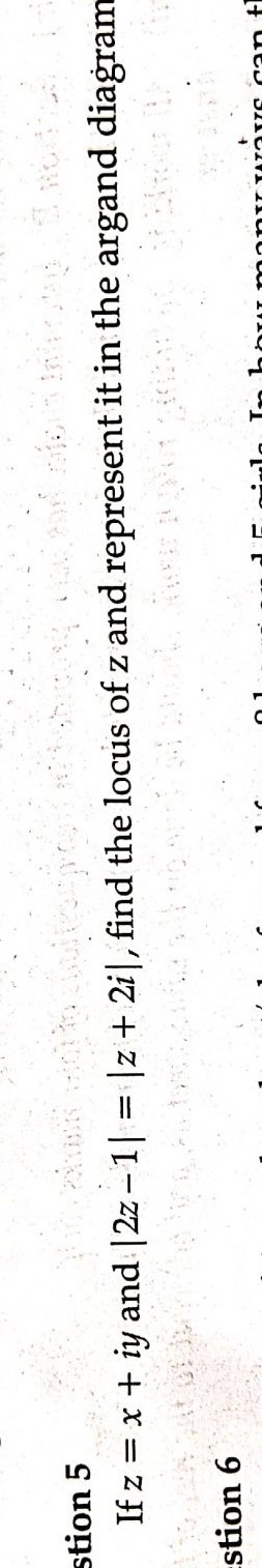 (ii) find the locus of z-2-3i =1