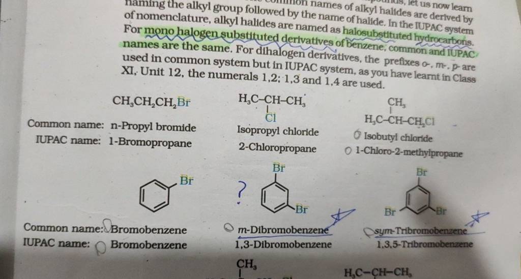 naming-the-alkyl-group-followed-by-the-name-of-alkyl-halides-are-derived