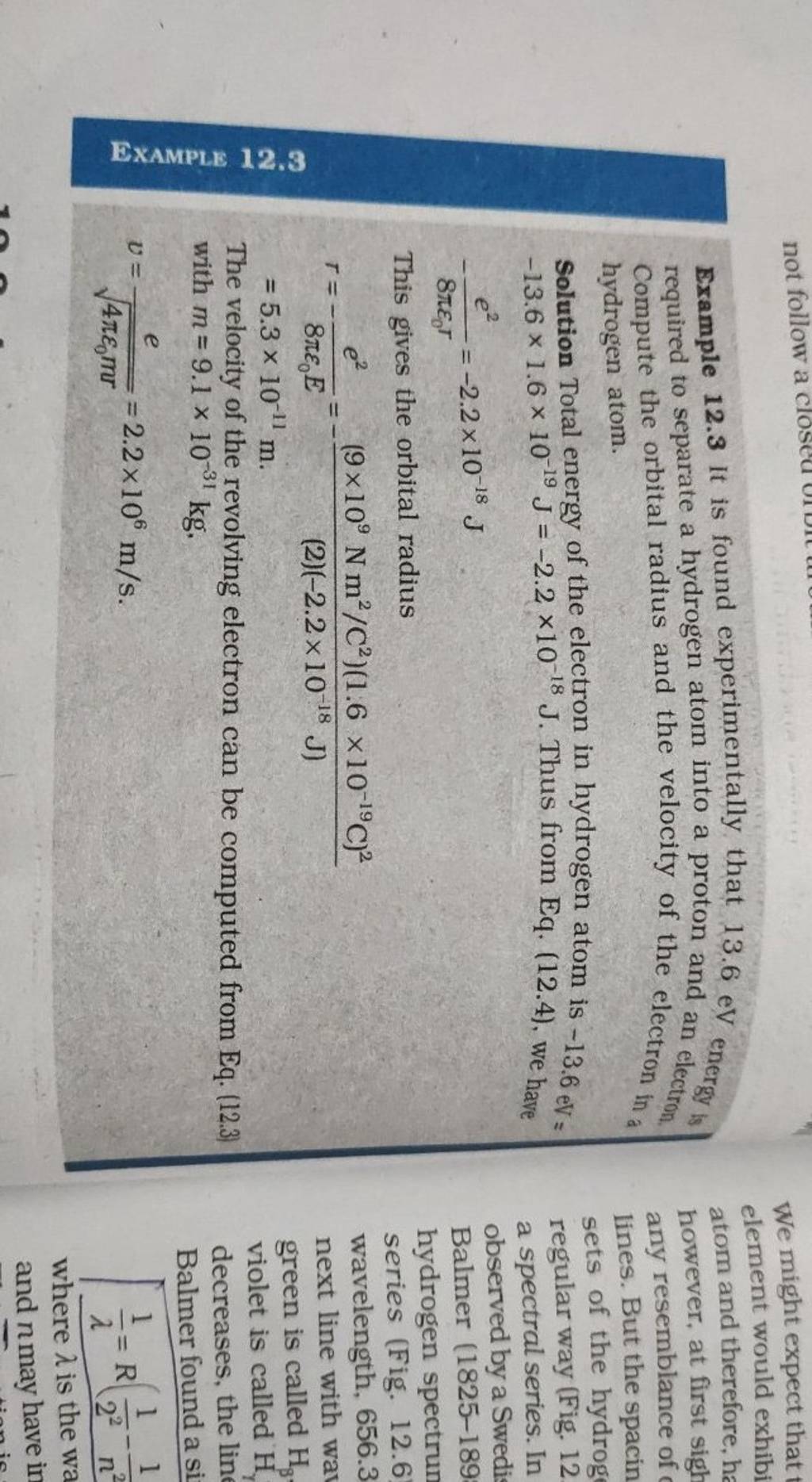 erimentally-that-13-6-rate-a-hydrogen-atom-into-a-proton-and-orbital-radi