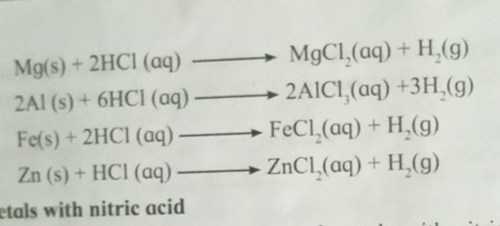 Mgs2hclaq Mgcl2 Aqh2 G2als6hclaq Fes2hclaq Alcl3 Aq 4263