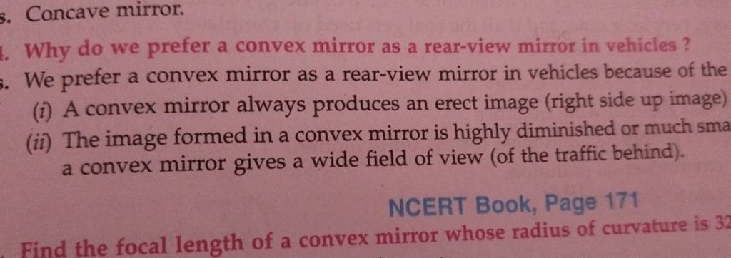 concave-mirror-why-do-we-prefer-a-convex-mirror-as-a-rear-view-mirror-in