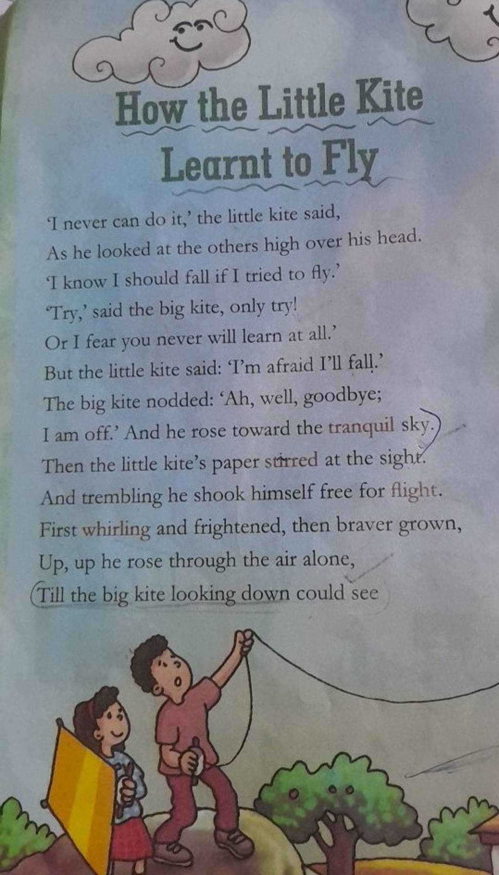 How the Little Kite Learnt to Fly I never can do it,' the little kite sai..
