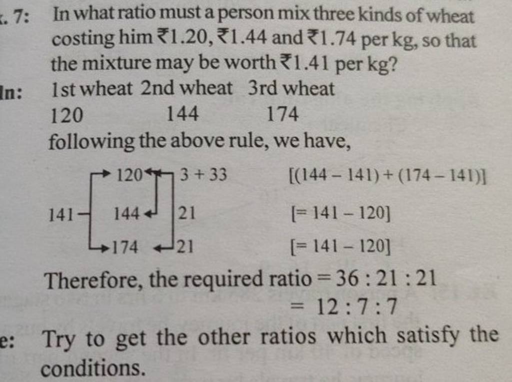 7-in-what-ratio-must-a-person-mix-three-kinds-of-wheat-costing-him-1-20