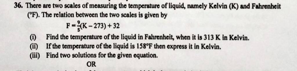 Why are there two scales to measure temperature?