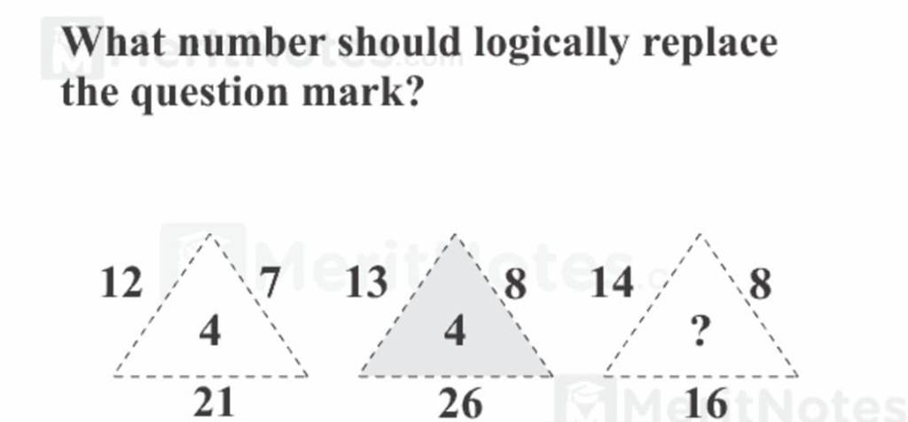 What number should logically replace the question mark? | Filo