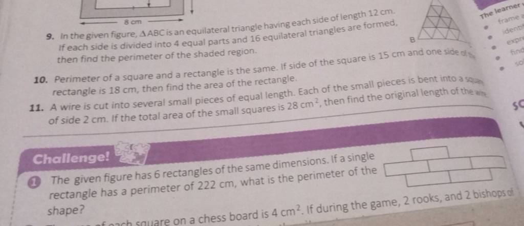 if-each-side-is-divided-into-4-equal-parts-and-16-equilateral-triangles-a