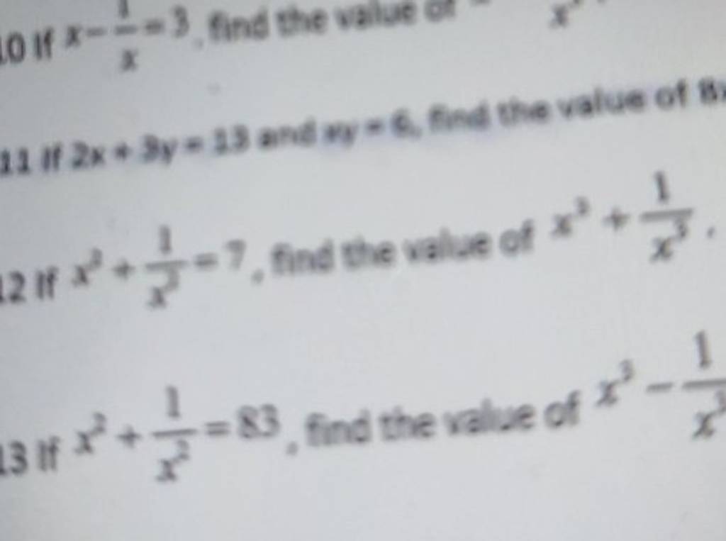 2 If X3 x21 7 Find The Value Of I3 If X2 x21 83 Find The Value Filo 2-if-x3-x21-7-find-the-value-of-i3-if-x2-x21-83-find-the-value-filo