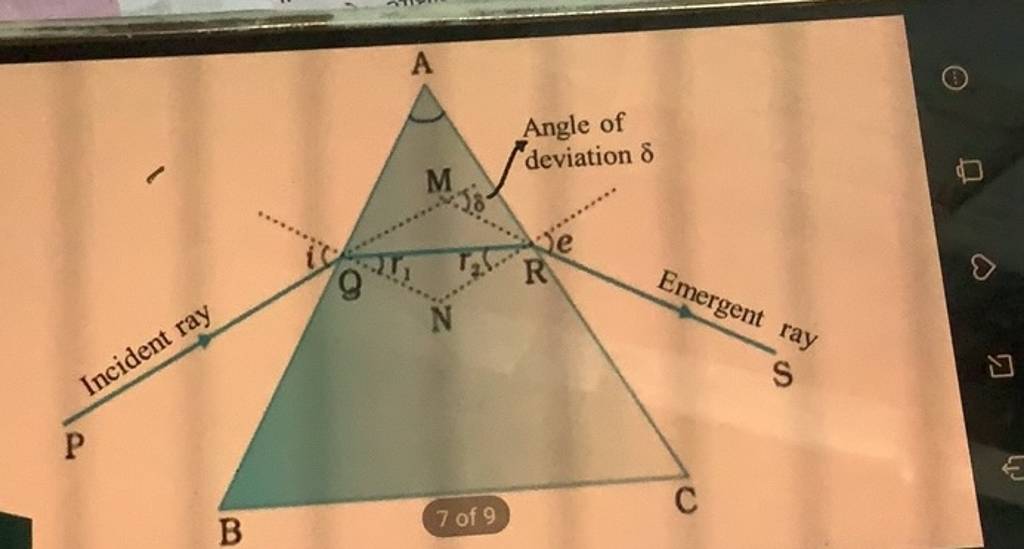 incident-ray-p-b-a-m-7-of-9-angle-of-deviation-8-re-r-emergent-ray-s-c-0