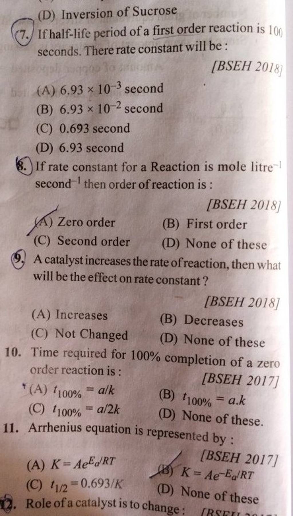 if-half-life-period-of-a-first-order-reaction-is-100-seconds-there-rate