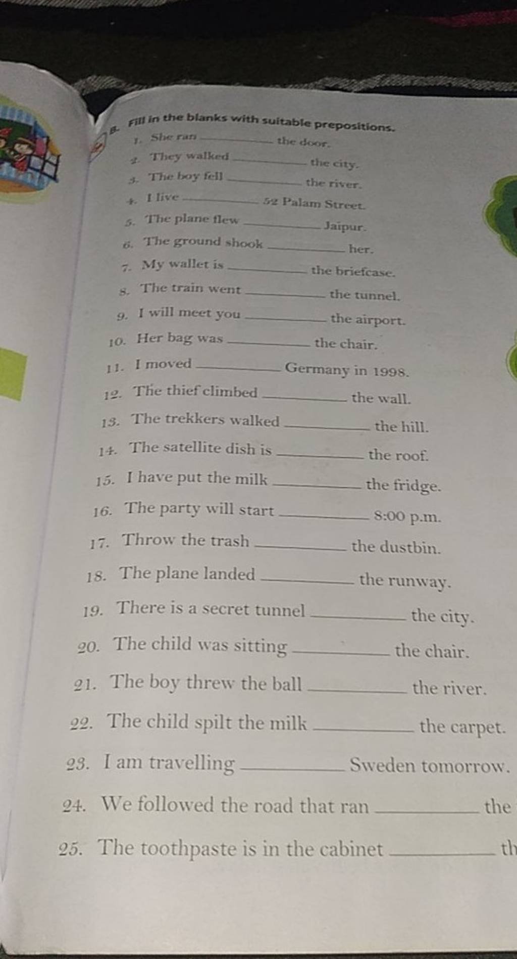 fill-in-the-blanks-with-suitable-prepositions-7-she-ran-the-door-2-th