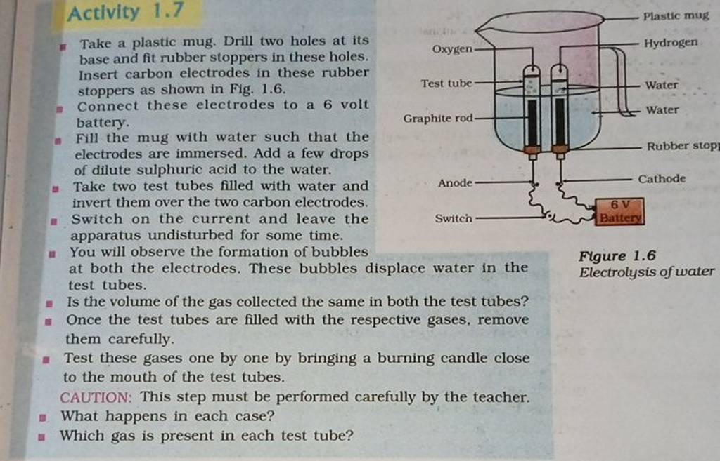 experiment with two holes