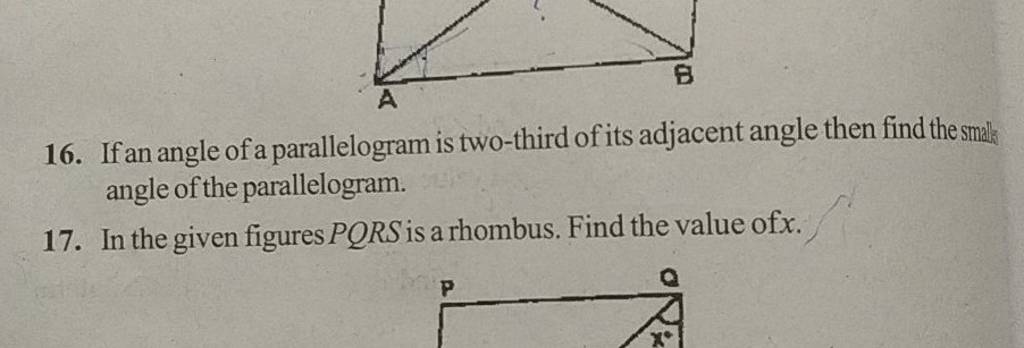 16-if-an-angle-of-a-parallelogram-is-two-third-of-its-adjacent-angle-the