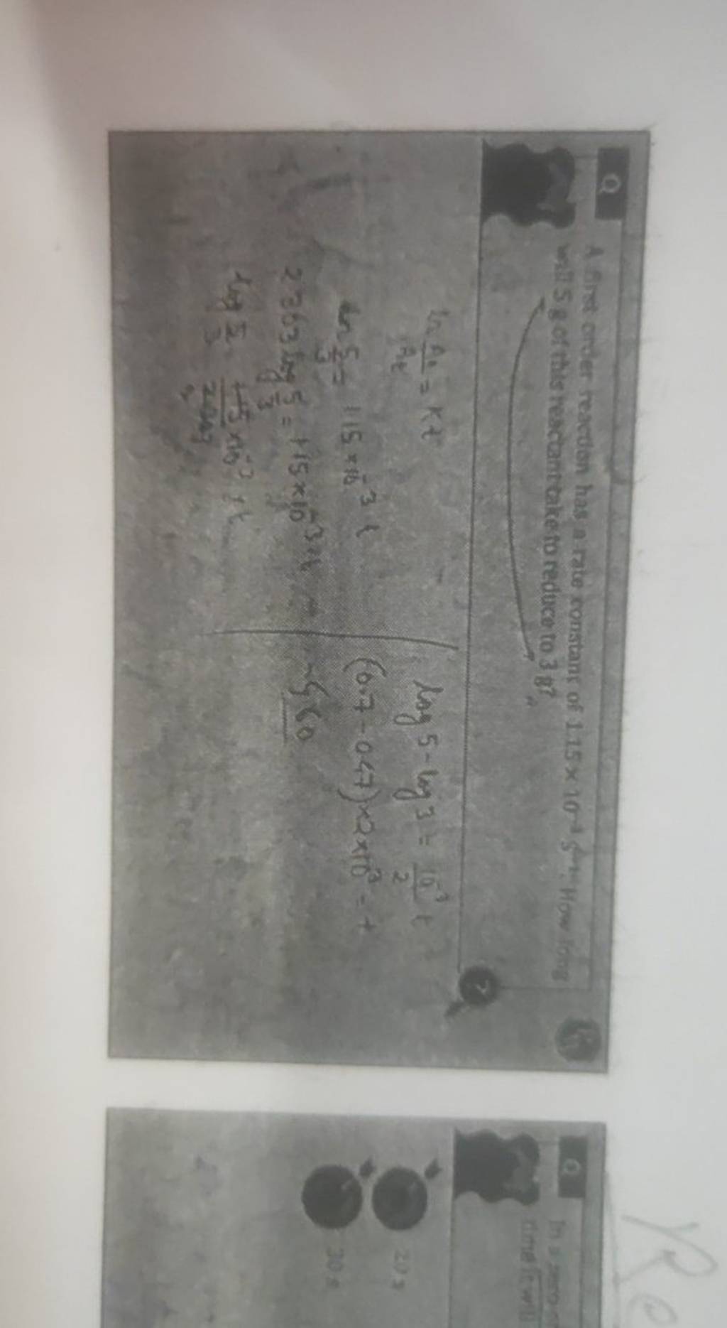 a-first-order-reaction-has-a-rate-constant-of-1-15-10-how-long-will-5-g-o