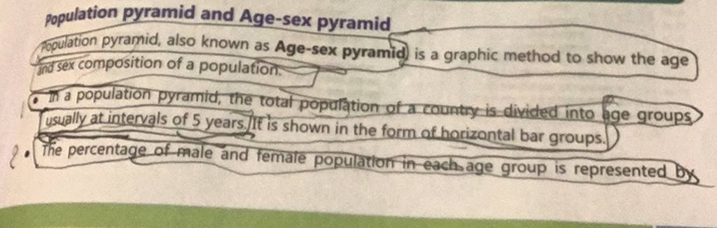 Population Pyramid And Age Sex Pyramid কopulation Pyramid Also Known As 8155