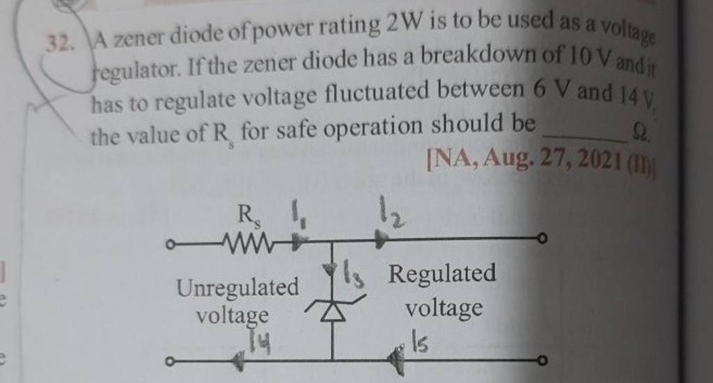 Zener Diode Power Rating Calculation Power Electronic vrogue.co