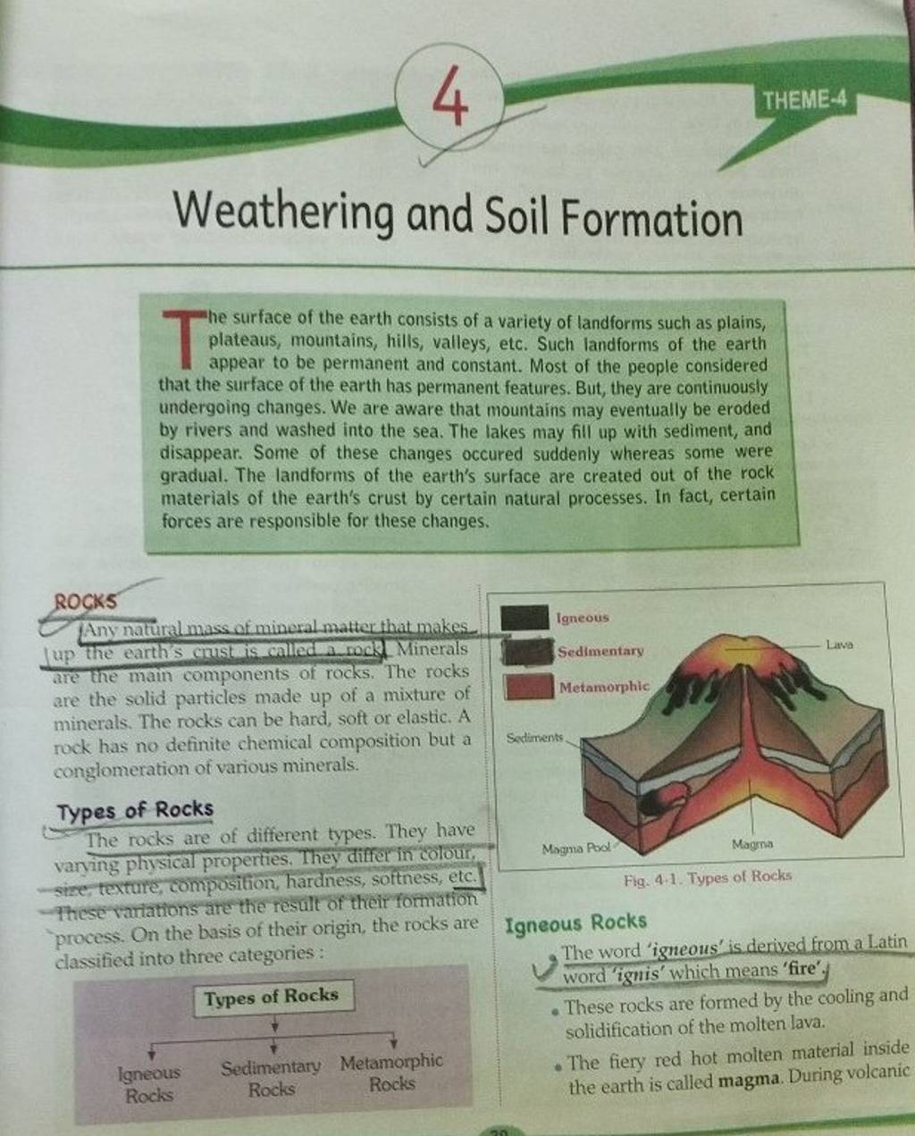 Weathering And Soil Formation He Surface Of The Earth Consists Of A Varie