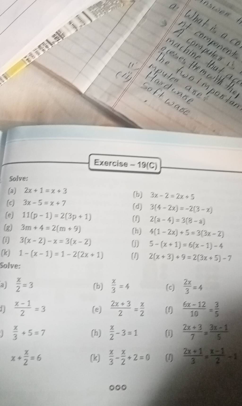 exercise-19-c-solve-a-2x-1-x-3-b-3x-2-2x-5-c-3x-5-x-7-d-3-4-2