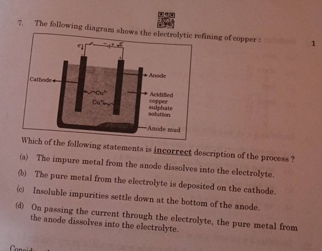 how-electrolytic-refining-a-copper-is-carried-out-explain-in-detail