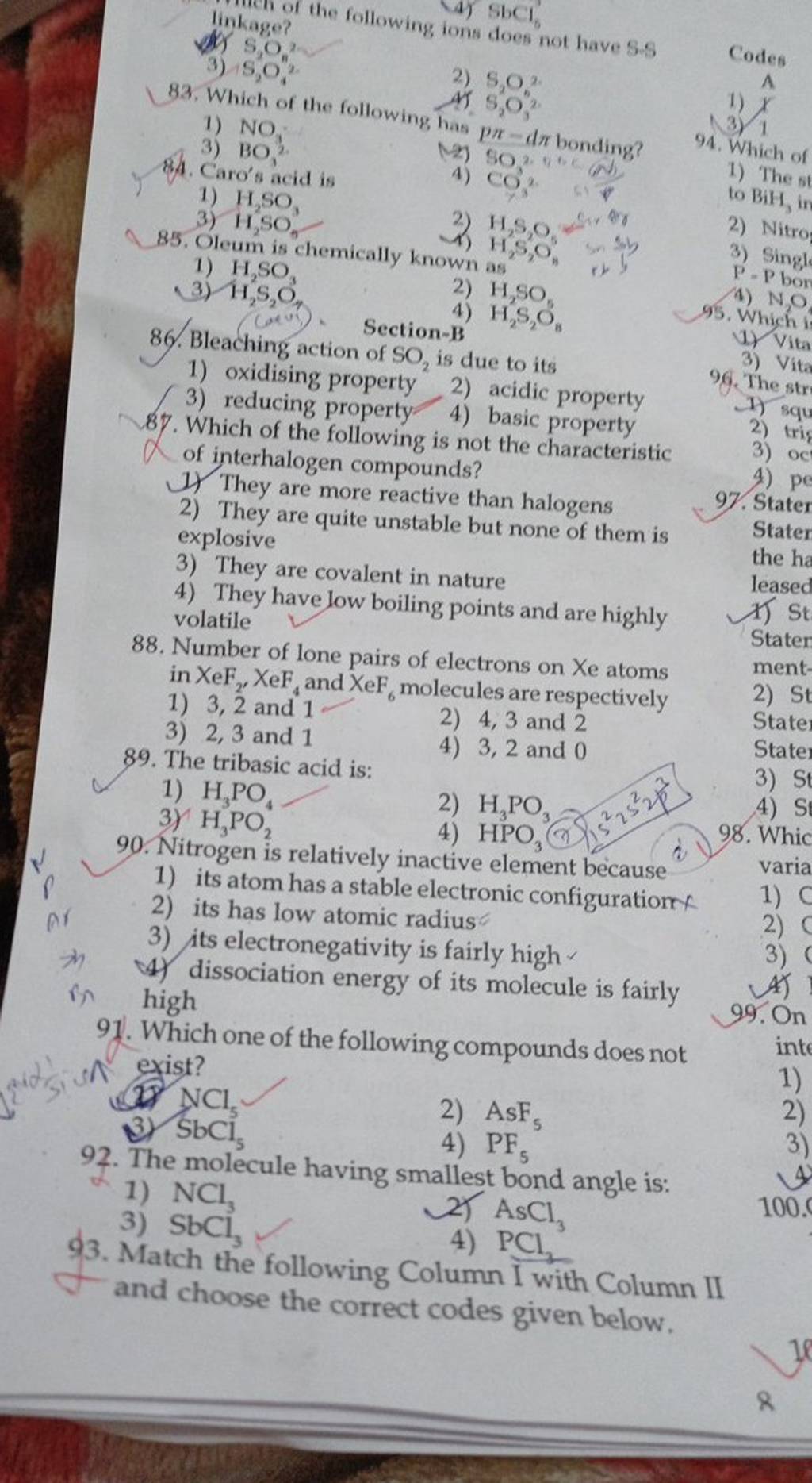 bleaching-action-of-so2-is-due-to-its-1-oxidising-property-2-acidic