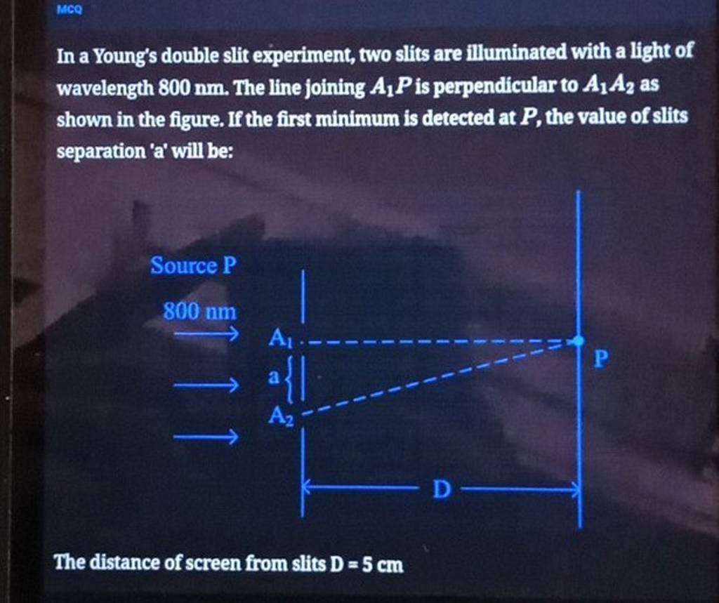 double slit experiment report