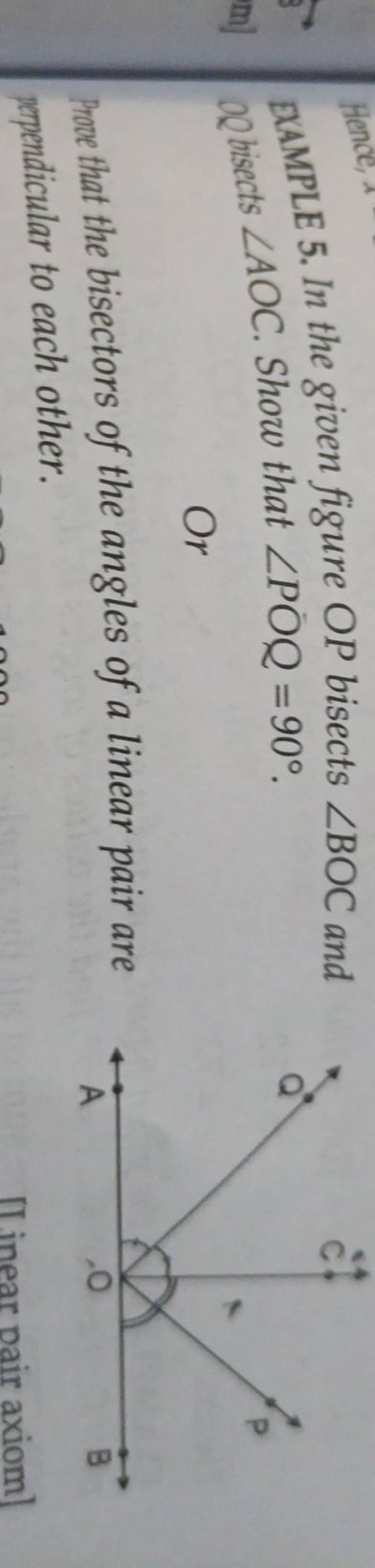 example-5-in-the-given-figure-op-bisects-boc-and-qq-bisects-aoc-show