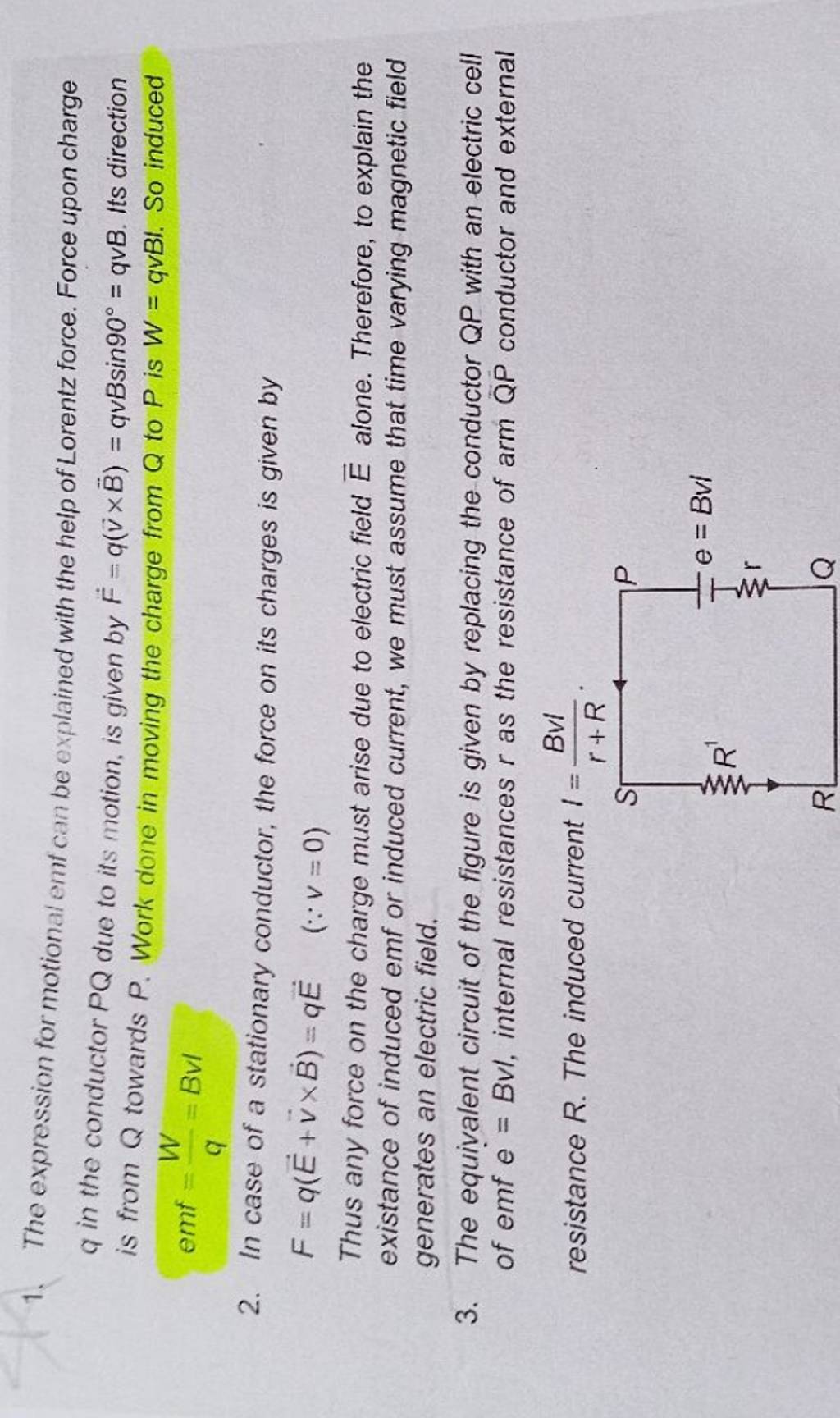 1-the-expression-for-motional-emf-can-be-explained-with-the-help-of-lore