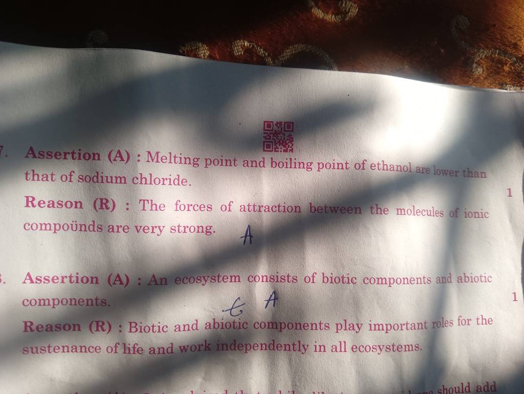 Assertion A Melting Point And Boiling Point Of Ethanol Are Lower Than assertion-a-melting-point-and-boiling-point-of-ethanol-are-lower-than