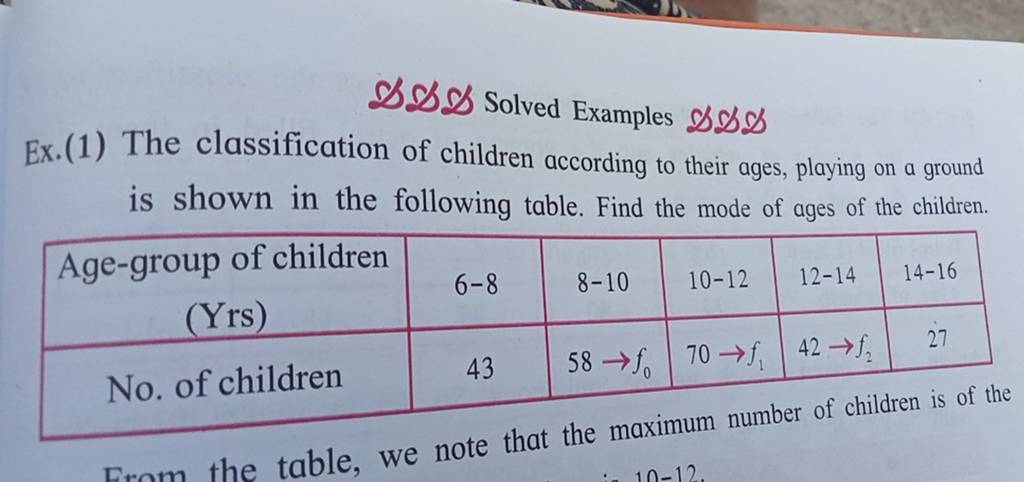 Age Group Classification For Children