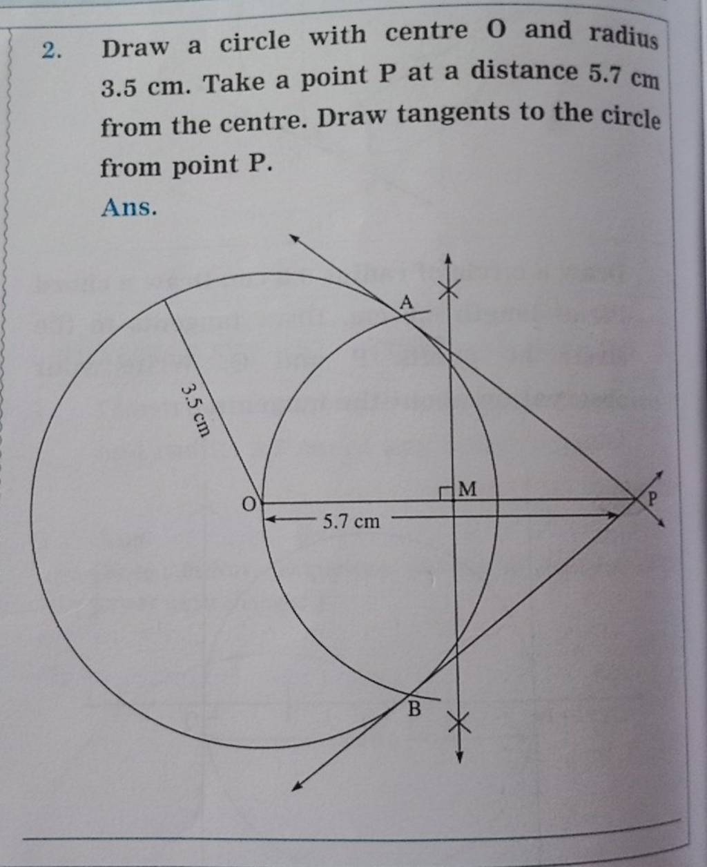 2-draw-a-circle-with-centre-o-and-radius-3-5-cm-take-a-point-p-at-a-dis