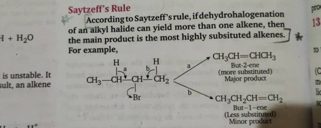 saytzeff-s-rule-according-to-saytzeff-s-rule-if-dehydrohalogenation-of-a