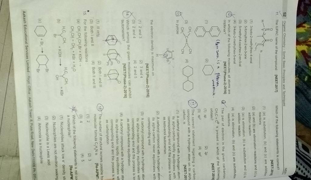 52 Organic Chemistry- Some Basic Principles And Techniques 11. The IUPAC