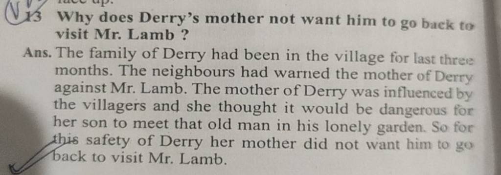 v13-why-does-derry-s-mother-not-want-him-to-go-back-to-visit-mr-lamb-a