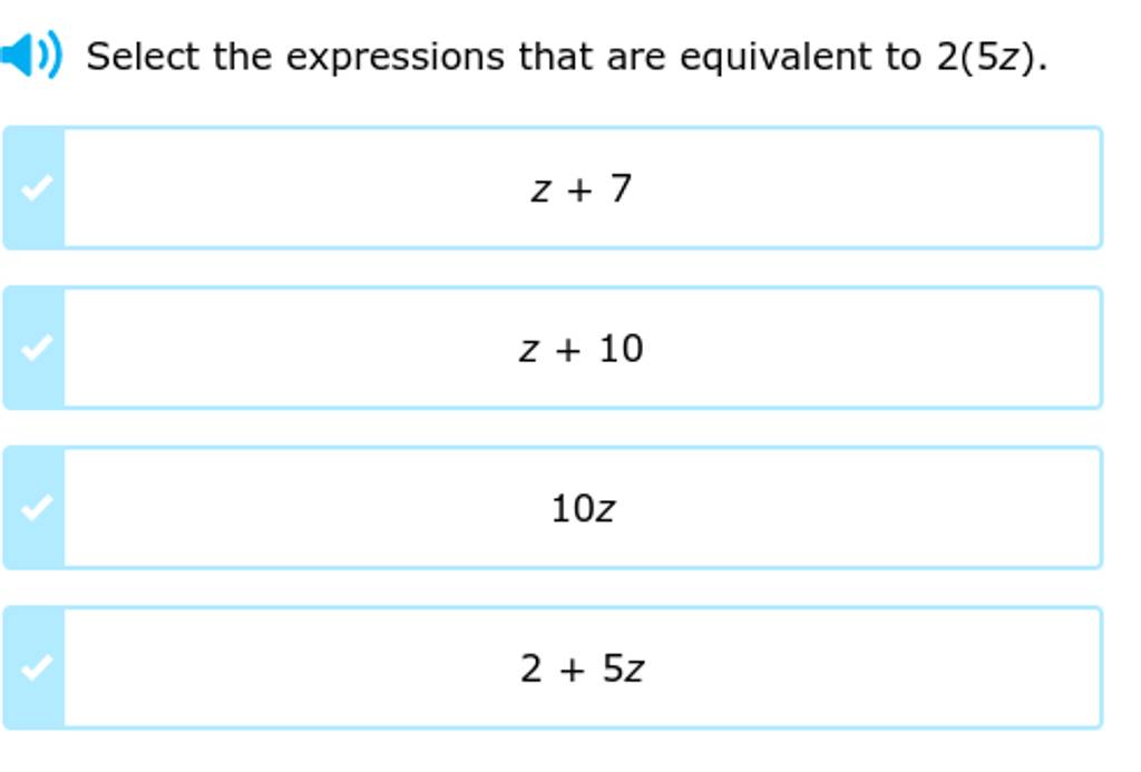 What Expression Is Equivalent To 5z 2 3z 2 2