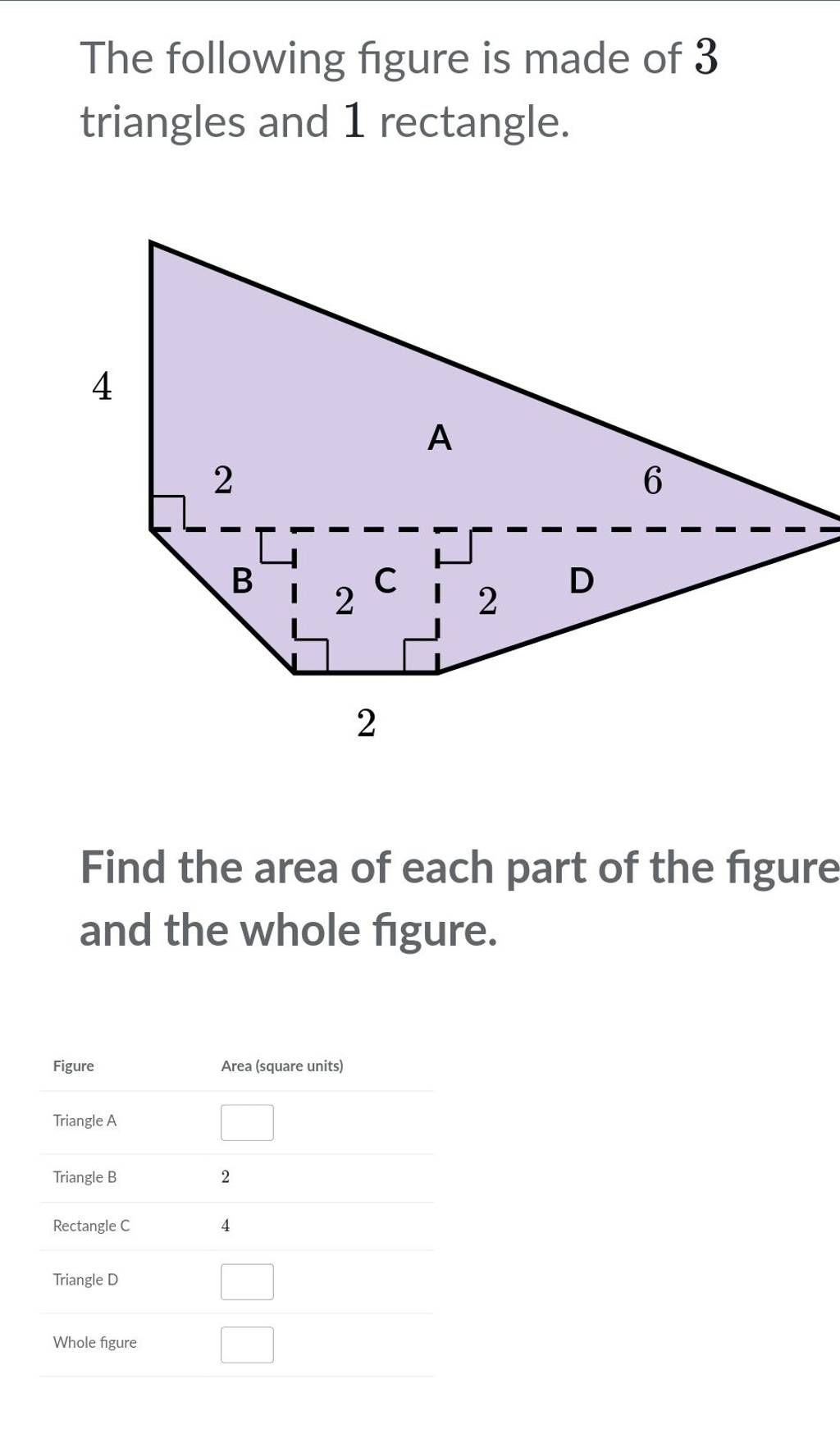 the-following-figure-is-made-of-3-triangles-and-1-rectangle-find-the-are