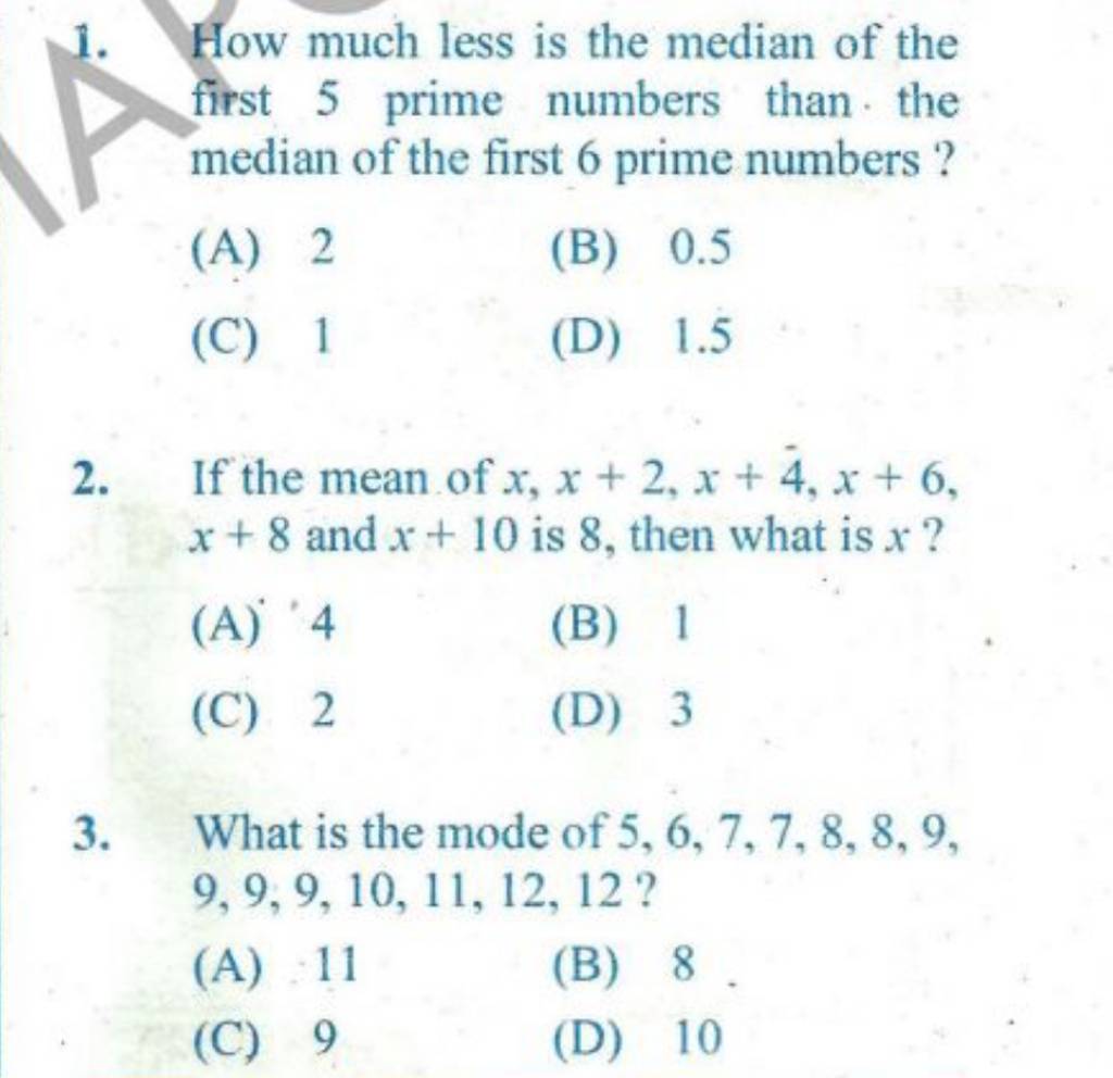 1-how-much-less-is-the-median-of-the-first-5-prime-numbers-than-the-medi