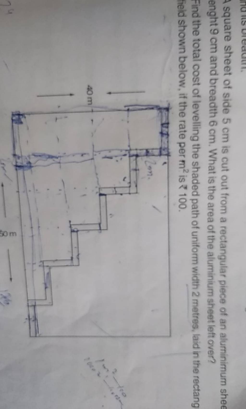 square-sheet-of-side-5-cm-is-cut-out-from-a-rectangular-piece-of-an-alumi