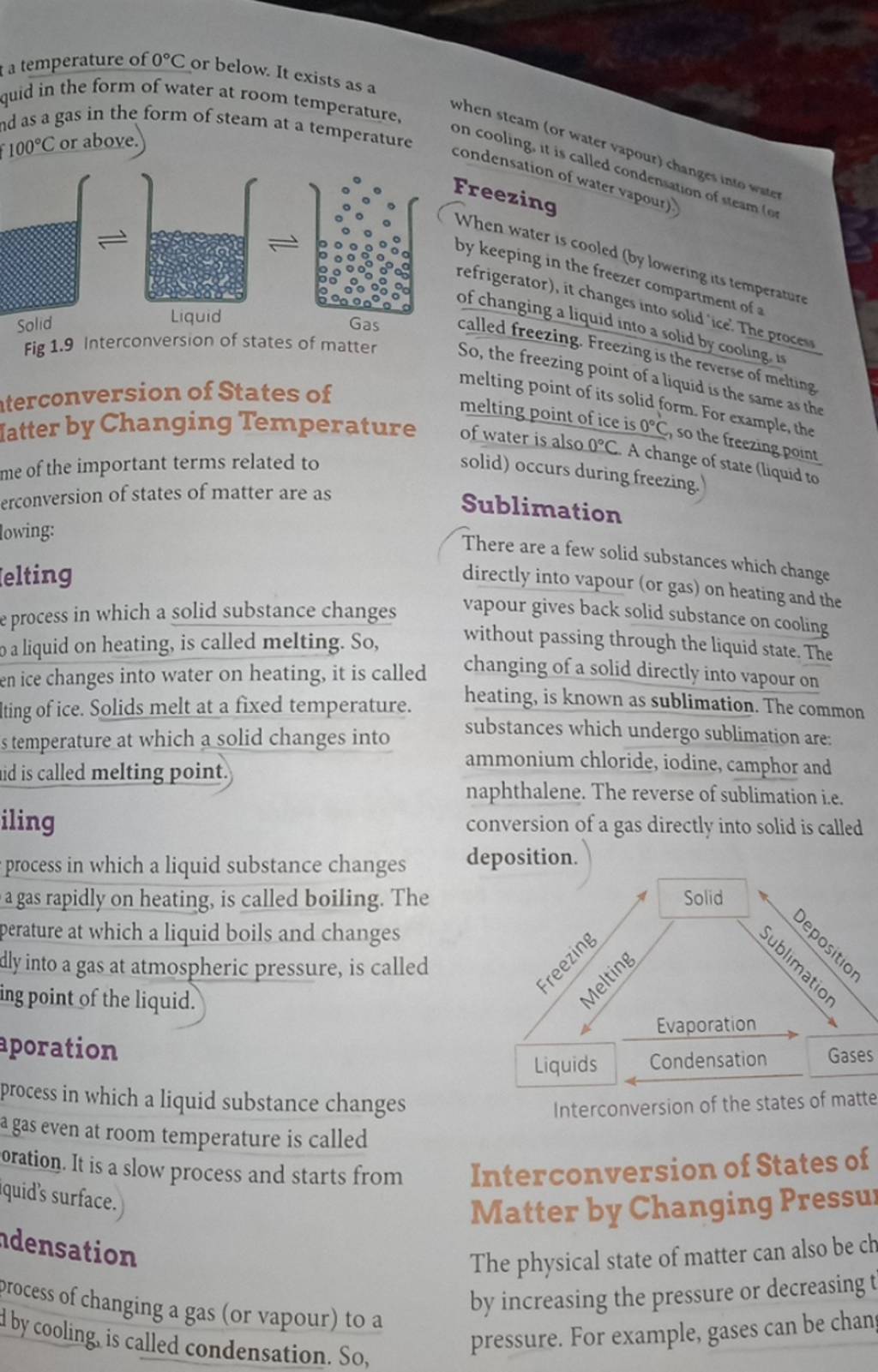 refrigerator), changing a liquid into a solid by cooling, is called frecz..