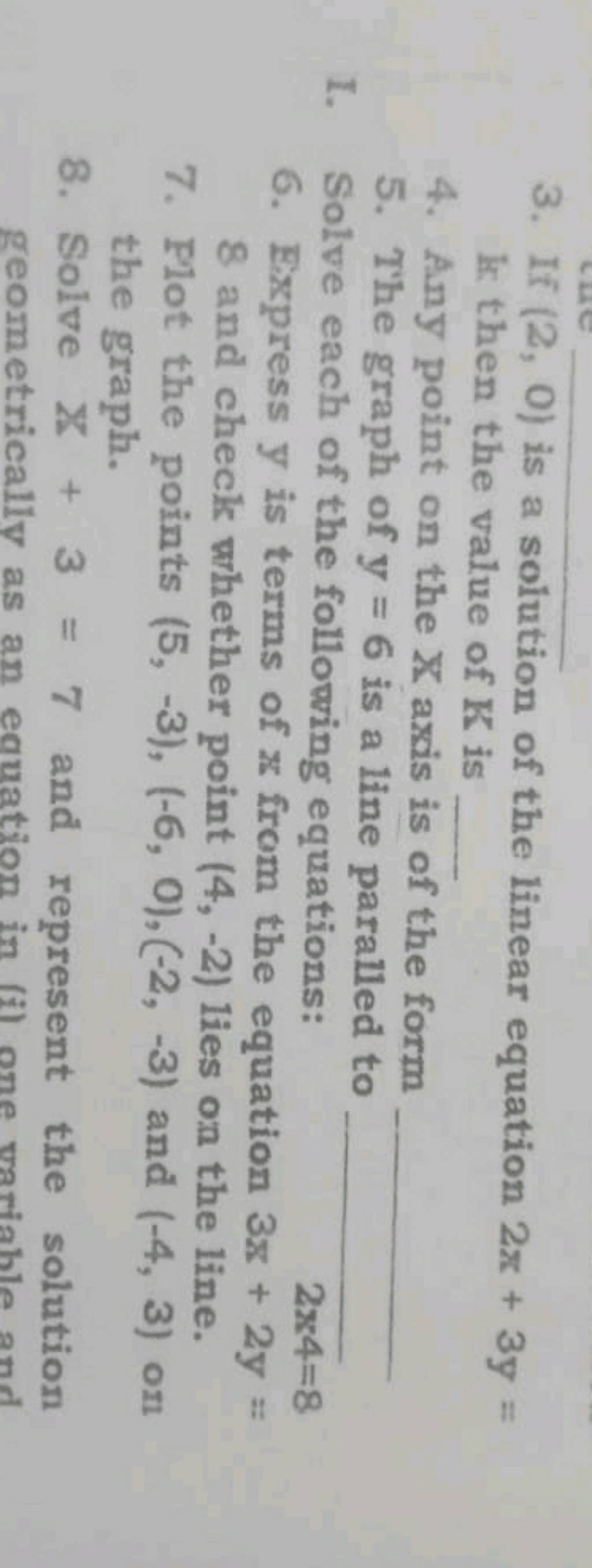 3-if-2-0-is-a-solution-of-the-linear-equation-2x-3y-k-then-the-value