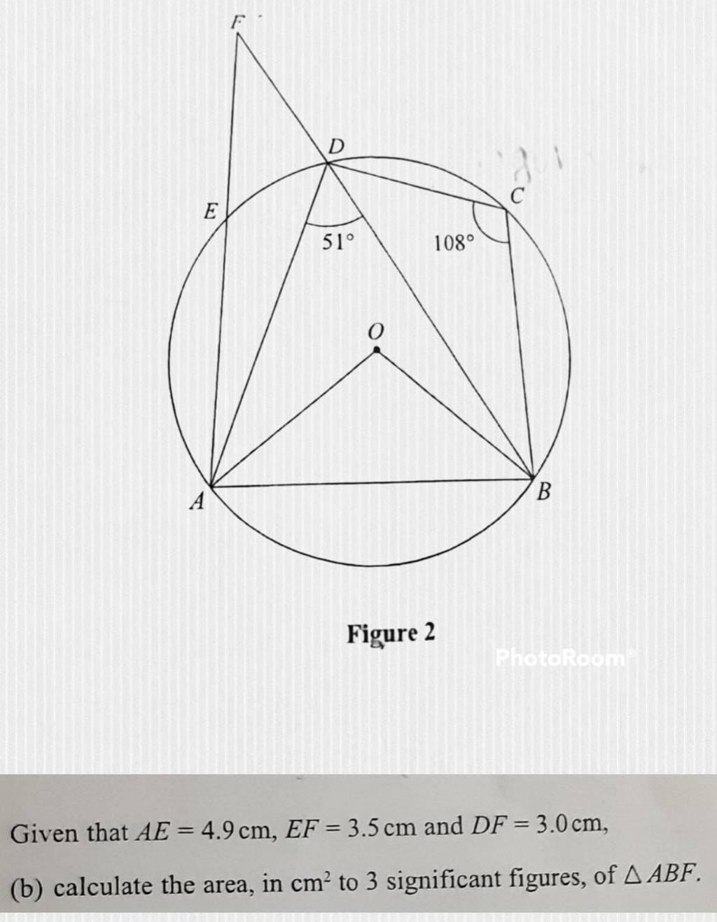 figure-2-given-that-ae-4-9-cm-ef-3-5-cm-and-df-3-0-cm-b-calculate-the