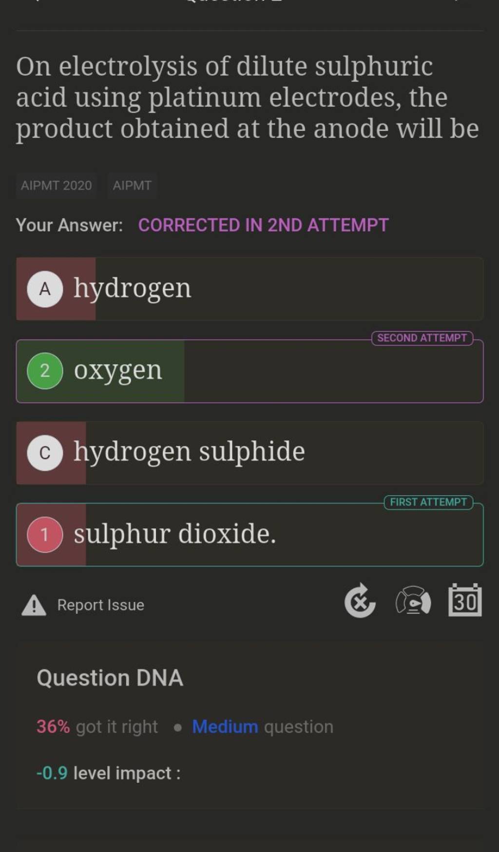 On electrolysis of dilute sulphuric acid using platinum electrodes, the p..