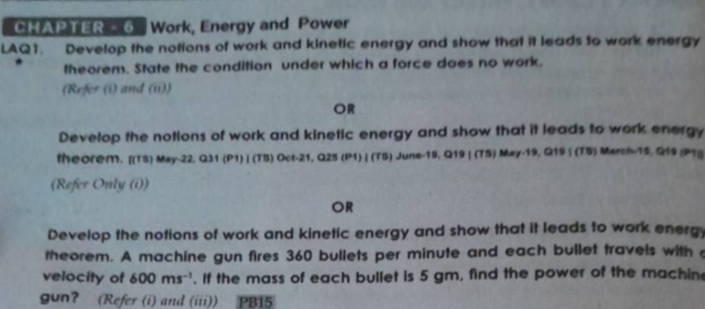 Which Force Does No Work