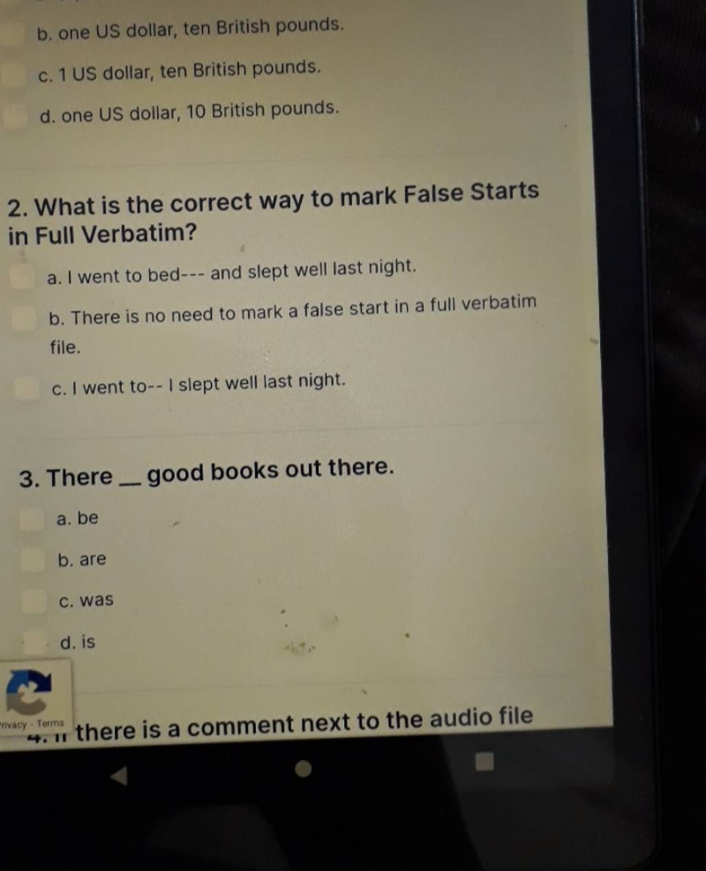 What is the correct way to mark false starts in full verbatim filo